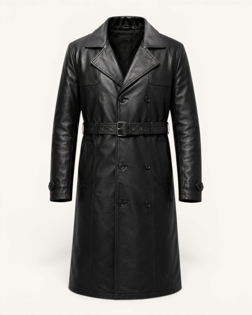 Men's Genuine Leather Jacket (J-0061)