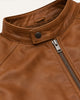 Men's Genuine Leather Jacket (J-0055)