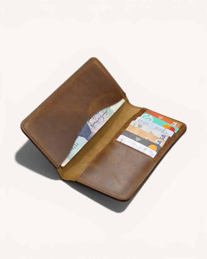 Genuine Leather Wallet (SL-102 – Light Brown)