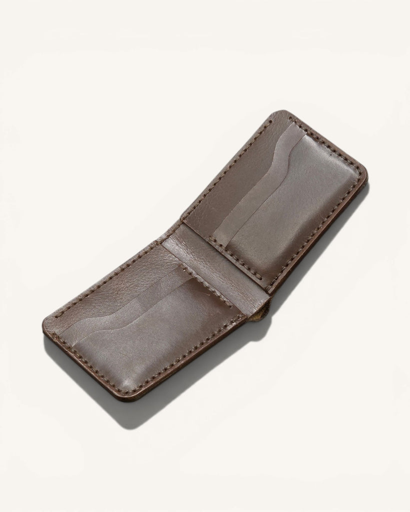 Handmade Genuine Leather Wallet (HM-002 Brown)