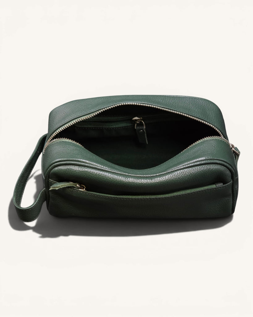 Leather Toiletry Bag