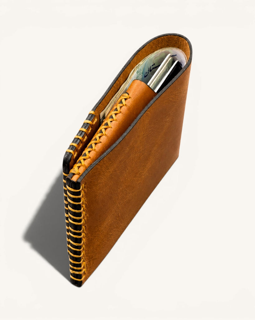 Handmade Genuine Leather Wallet (HM-009)