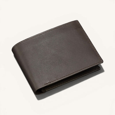 Genuine Leather Wallet (W-112 Black)