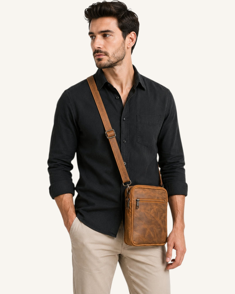 Leather Cross Shoulder Bag