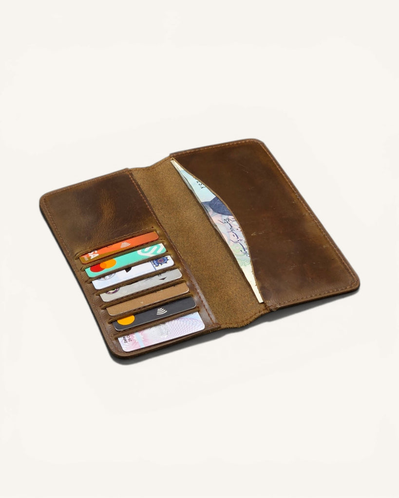 Genuine Leather Wallet (SL-102 – Light Brown)