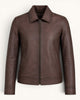 Women's Genuine Leather Jacket (JW-004)