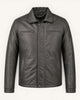 Men's Genuine Leather Jacket (J-0054)