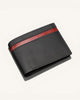 Genuine Leather Wallet (W-112 RED Stripe)