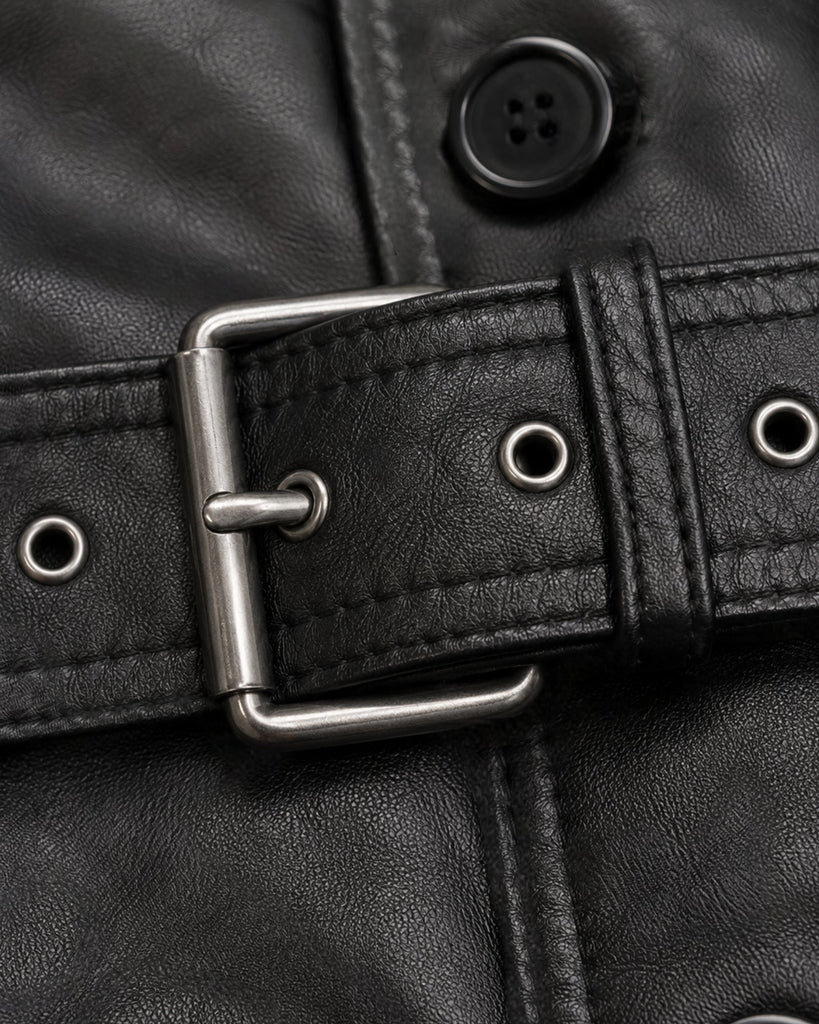 Men's Genuine Leather Jacket (J-0061)