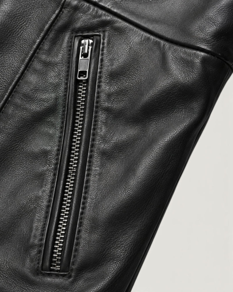 Women's Genuine Leather Jacket (JW-003)