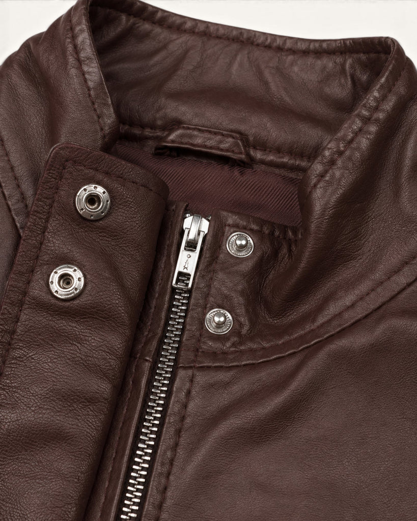 Women's Genuine Leather Jacket (JW-001)
