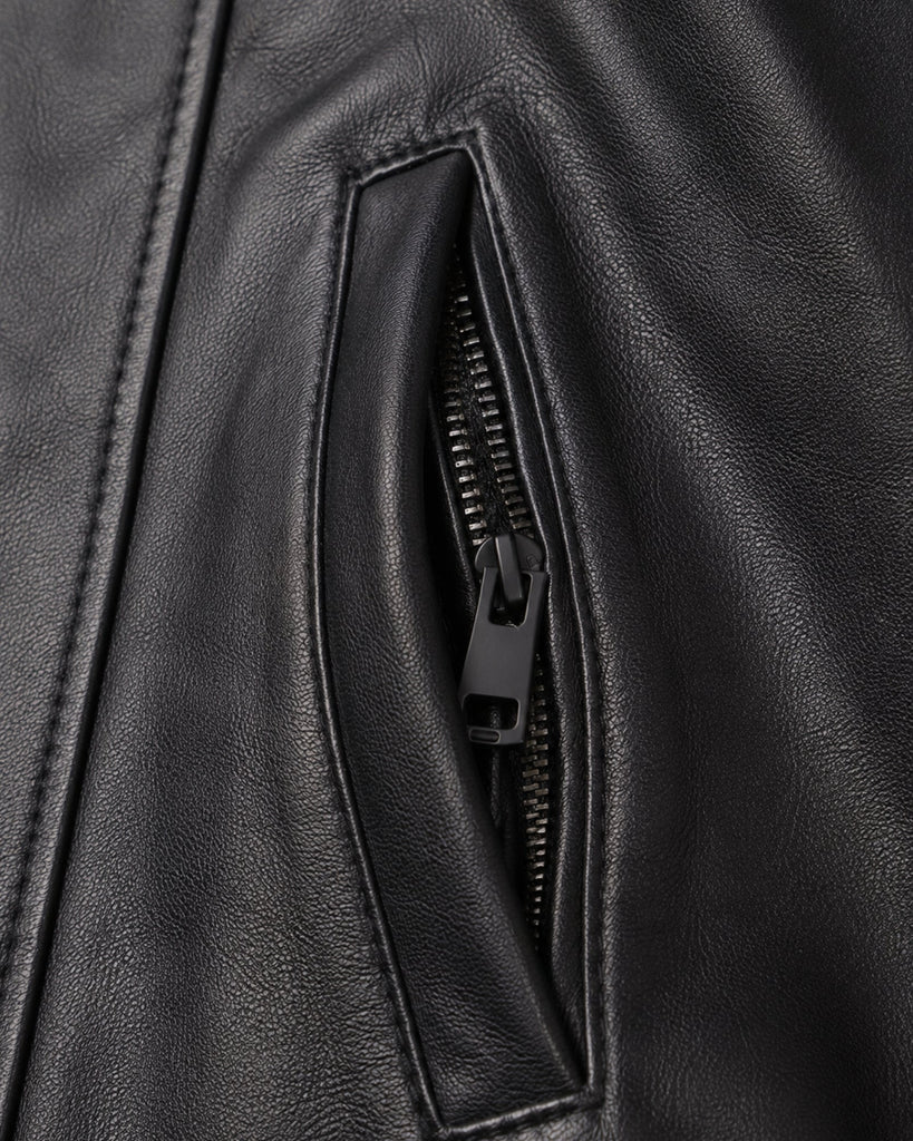 Men's Genuine Leather Jacket (J-0050)