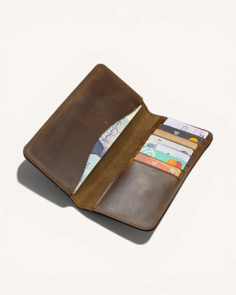 Genuine Leather Wallet (SL-102 – Light Brown)