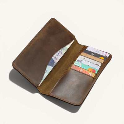 Genuine Leather Wallet (SL-102 – Light Brown)