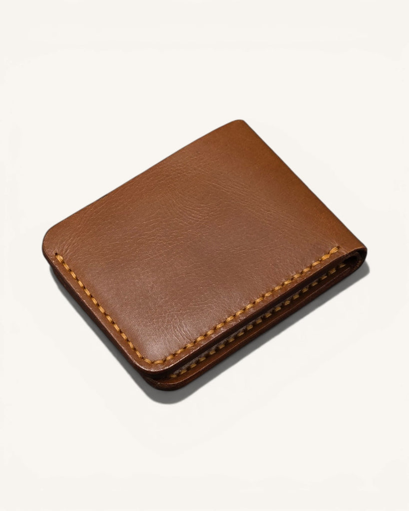 Handmade Genuine Leather Wallet (HM-002 Brown)