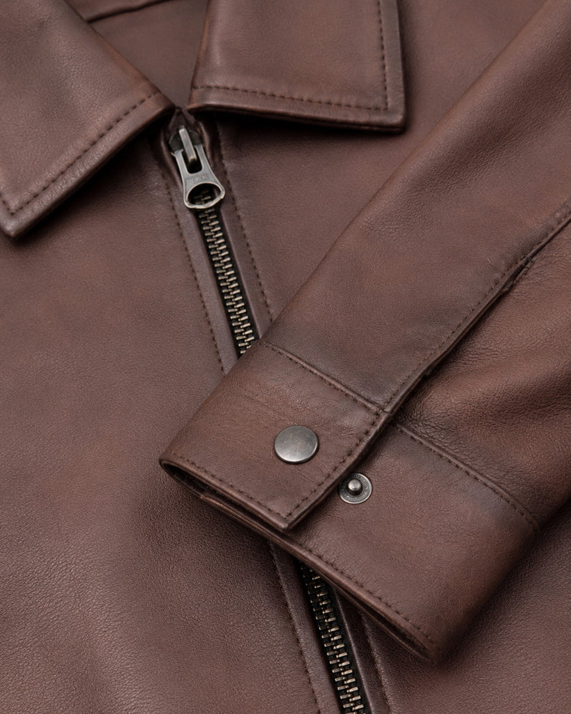 Women's Genuine Leather Jacket (JW-004)