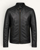 Men's Genuine Leather Jacket (J-0058)