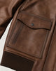 Men's Genuine Leather Jacket (J-0046)