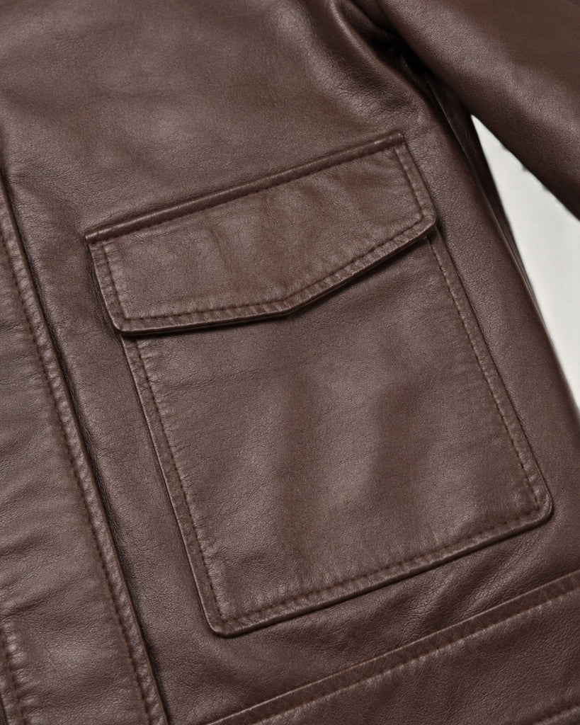 Women's Genuine Leather Jacket (JW-001)