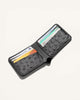 Handmade Genuine Leather Wallet (HM-004 Ostrich Black)