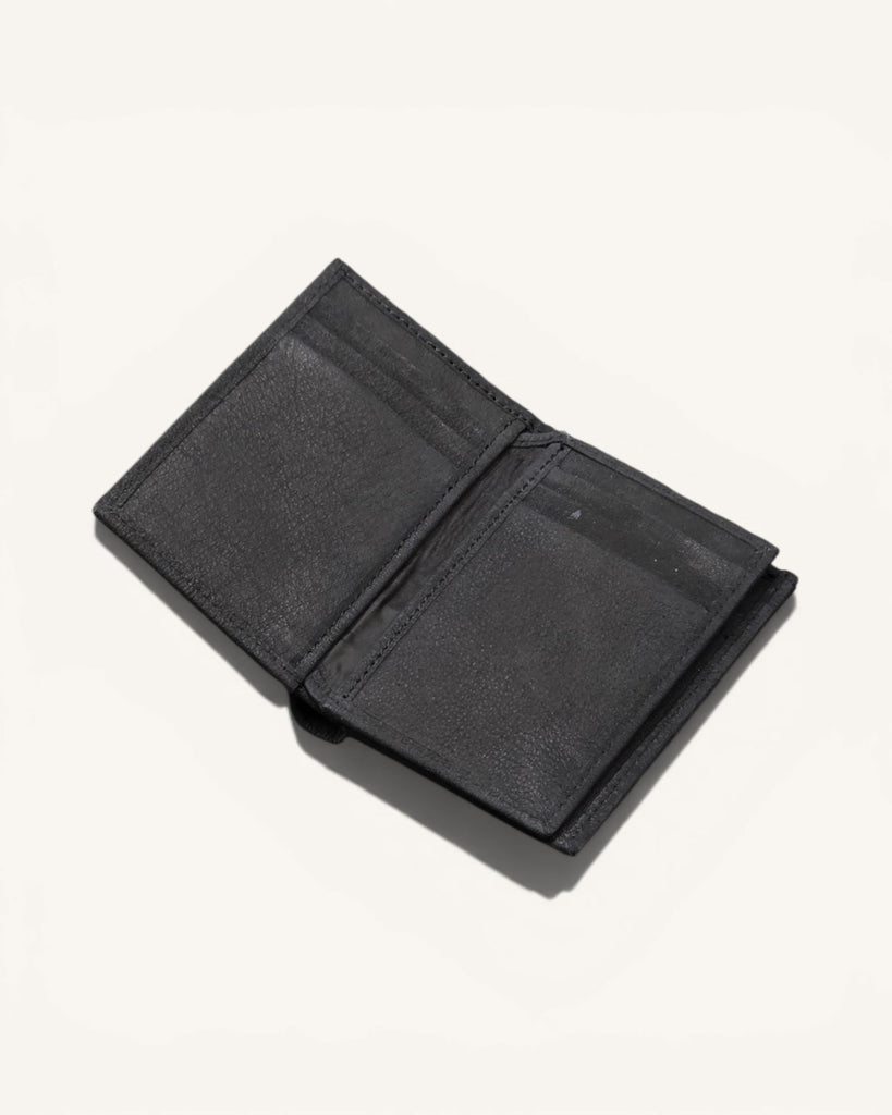 Genuine Leather Wallet (W-008 Black)