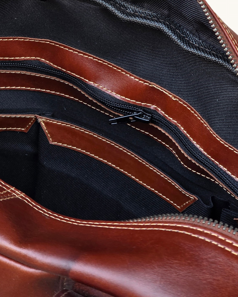 Leather Laptop Bag (B-006)