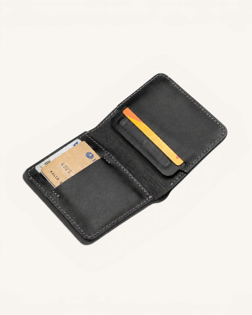 Magnetic Leather Wallet (W-MG81)