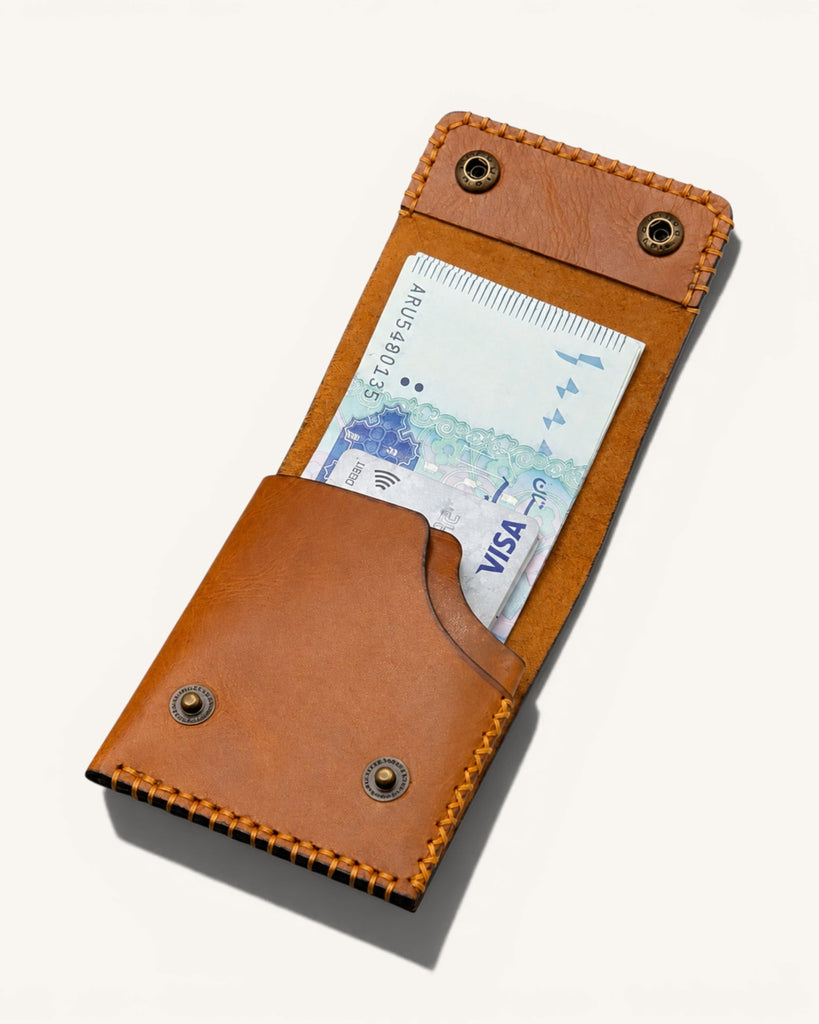 Handmade Genuine Leather Wallet (HM-009)