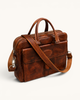 Leather Laptop Messenger Bag (B-001)