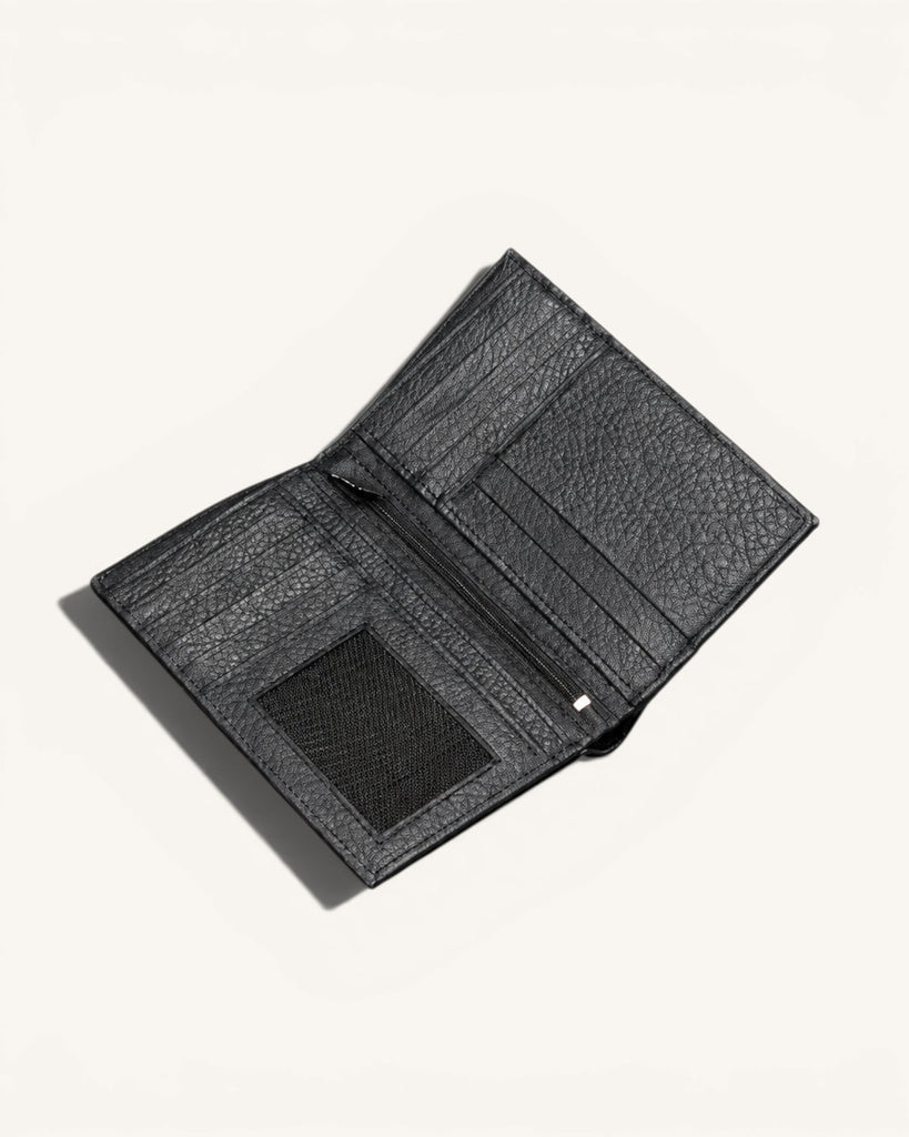 Genuine Leather Wallet (SL-098 Black)