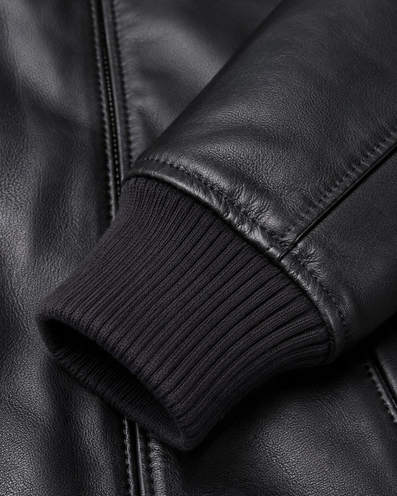 Men's Genuine Leather Jacket (J-0051)