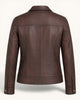 Women's Genuine Leather Jacket (JW-004)