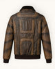Men's Genuine Leather Jacket (J-0048)