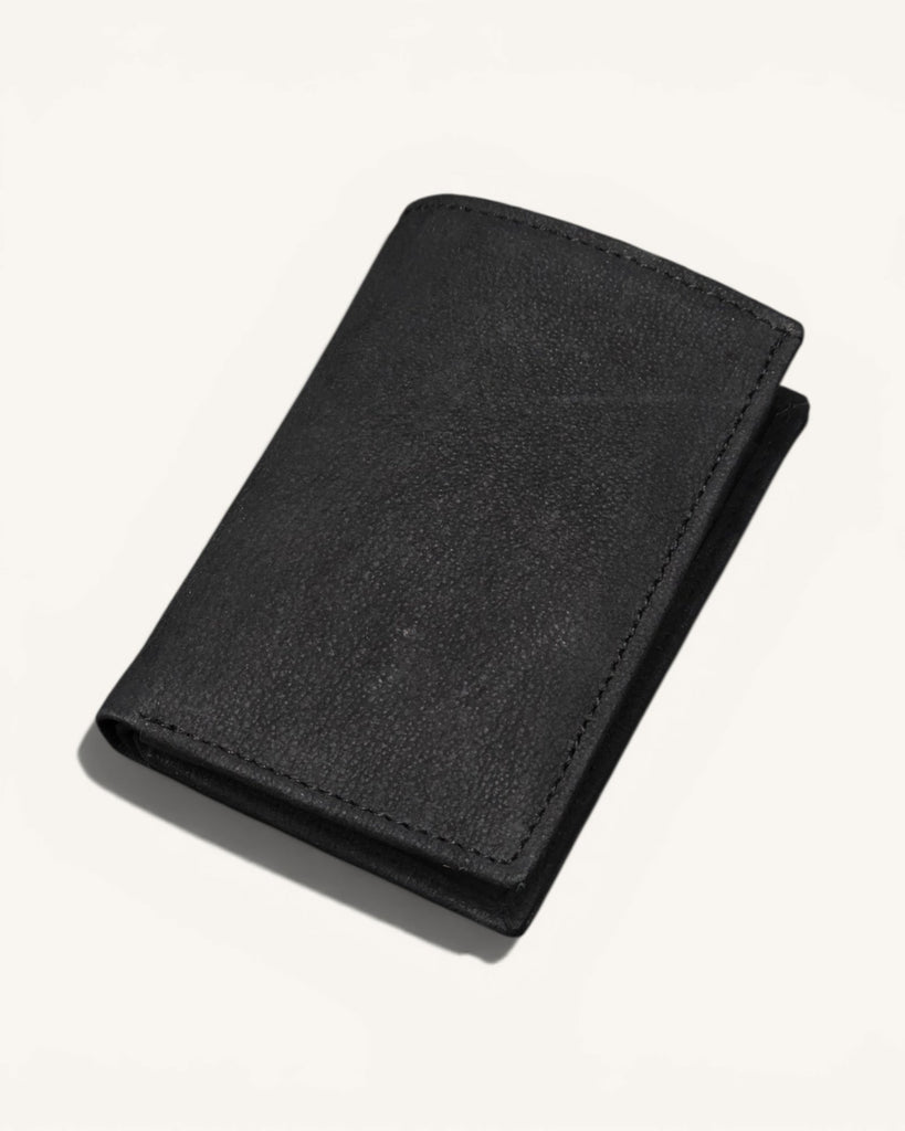 Genuine Leather Wallet (W-008 Black)
