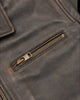 Men's Genuine Leather Jacket (J-0047)