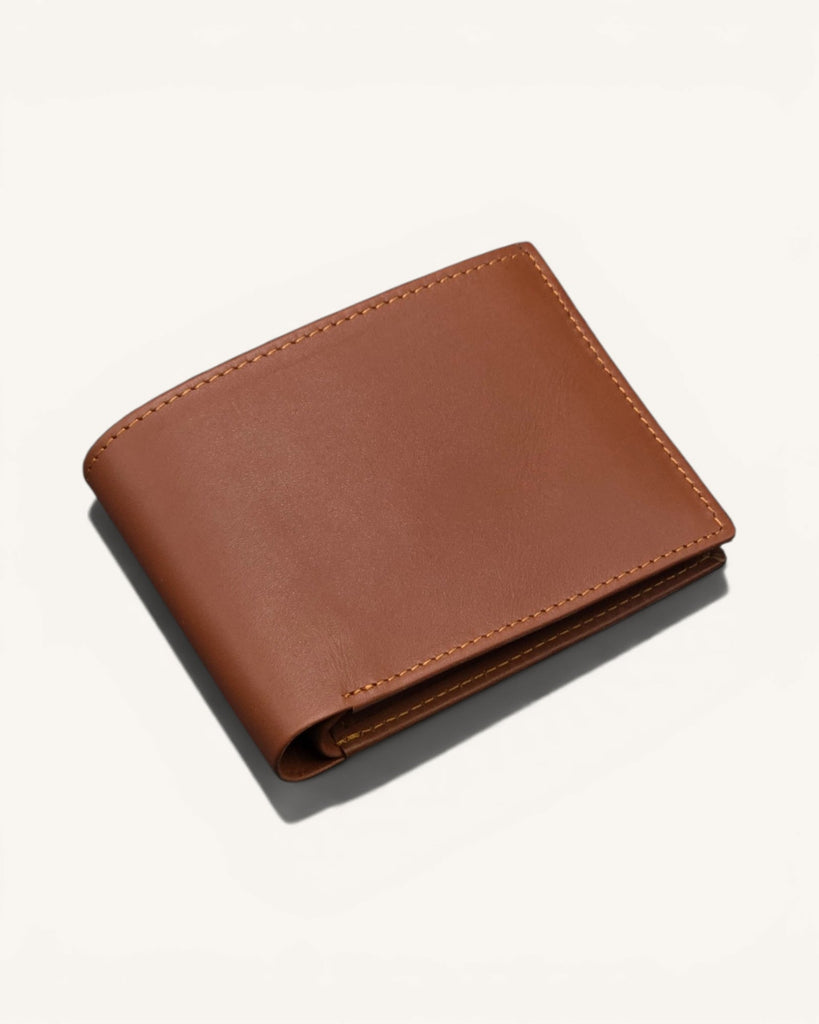 Genuine Leather Wallet (W-112 Black)