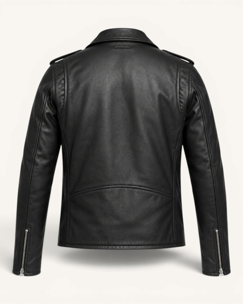 Men's Genuine Leather Jacket (J-0060)