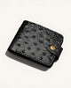 Handmade Genuine Leather Wallet (HM-003 Ostrich Black)