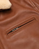 Men's Genuine Leather Jacket (J-0052)
