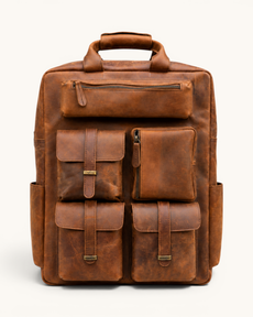 Leather Backpack (B-003)