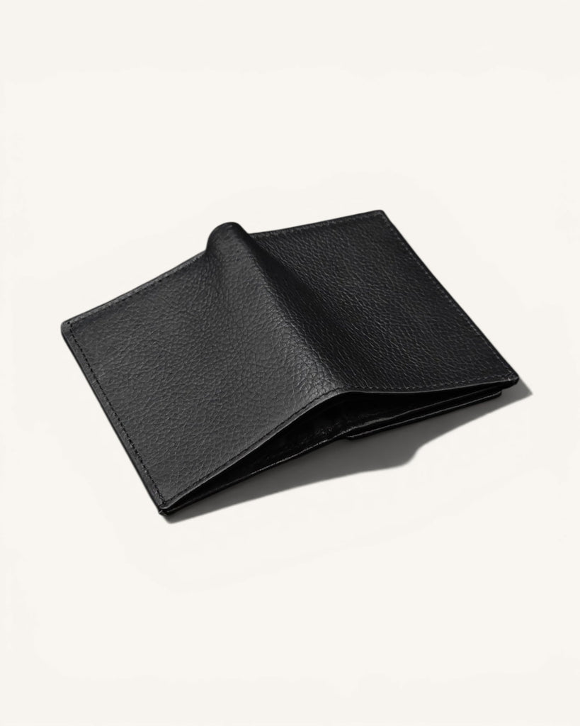Genuine Leather Wallet (W-008 Black)