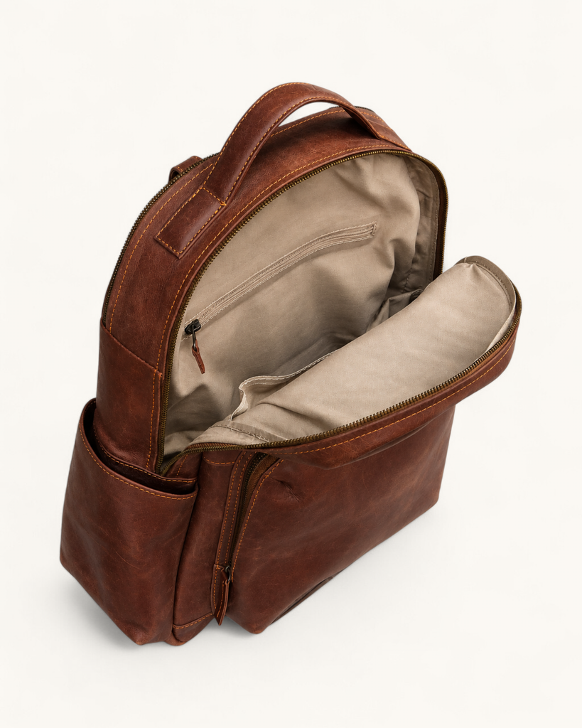Leather Backpack (B-005)