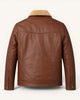 Men's Genuine Leather Jacket (J-0052)
