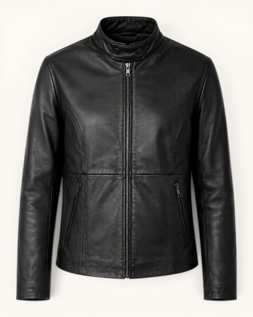 Women's Genuine Leather Jacket (JW-003)