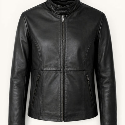 Women's Genuine Leather Jacket (JW-003)