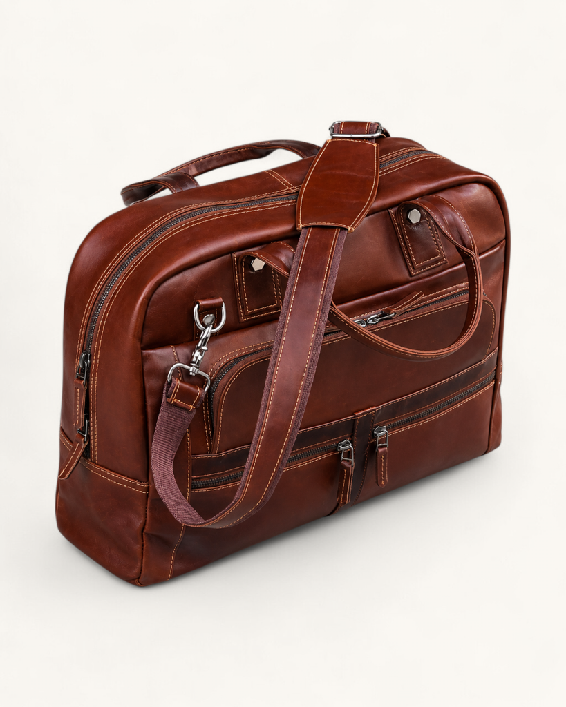 Leather Laptop Bag (B-006)