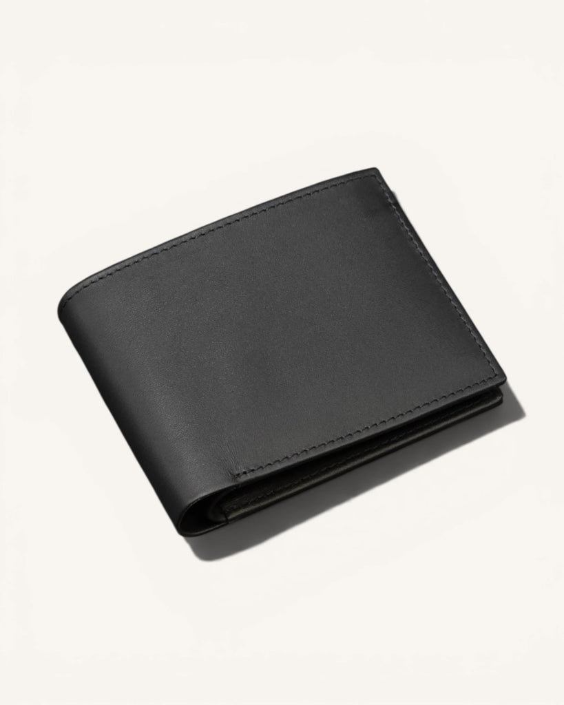 Genuine Leather Wallet (W-112 Black)
