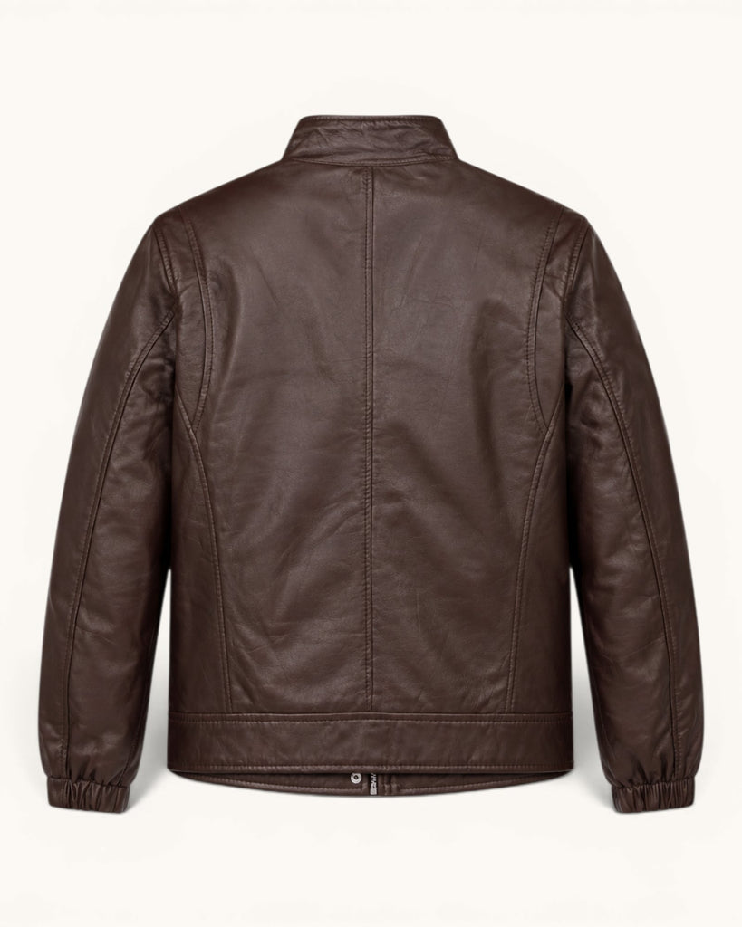 Women's Genuine Leather Jacket (JW-001)