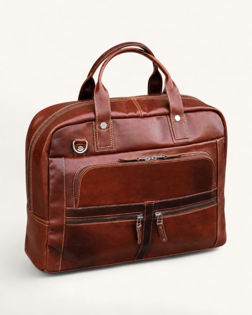 Leather Laptop Bag (B-006)