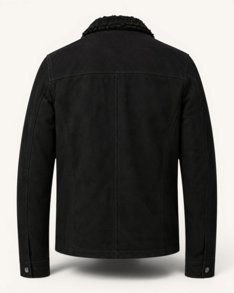 Men's Genuine Leather Jacket (J-0053)